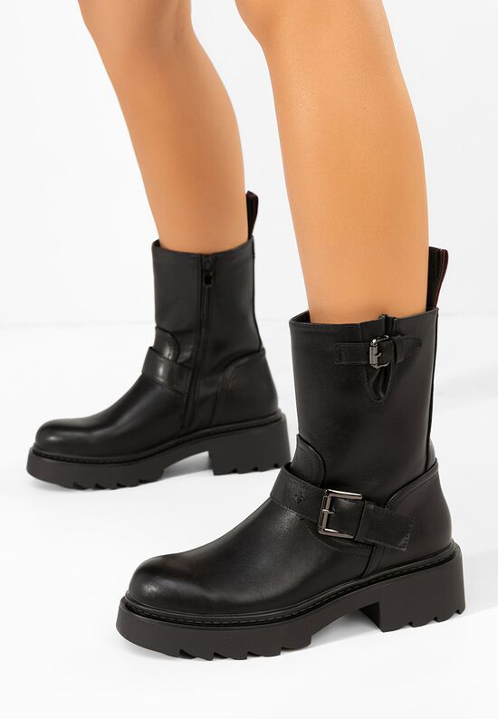 Γυναικεία μποτάκια Diany Μαύρα, Μέγεθος: 39- zapatos