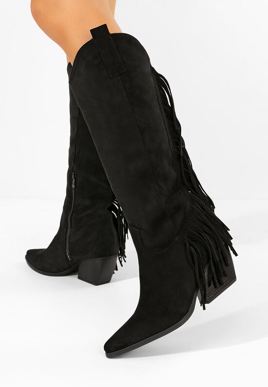 Καουμπόικες Μπότες Verlia Μαύρα, Μέγεθος: 39- zapatos