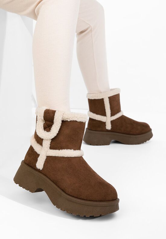Μπότες τύπου UGG Sicona καφε, Μέγεθος: 41- zapatos
