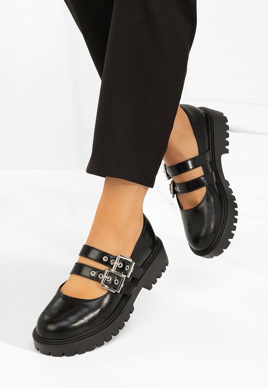 Casual παπουτσια γυναικεια Geovania μαύρα, Μέγεθος: 39- zapatos