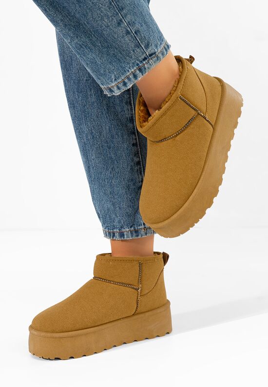 Μπότες τύπου UGG Sereena ταμπά, Μέγεθος: 39- zapatos