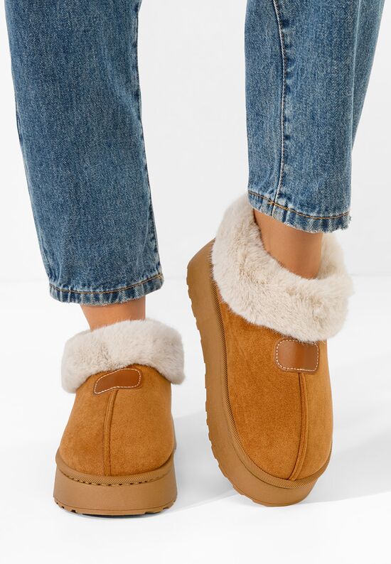 Mποτάκια πλατφόρμα Elarva ταμπά, Μέγεθος: 39- zapatos