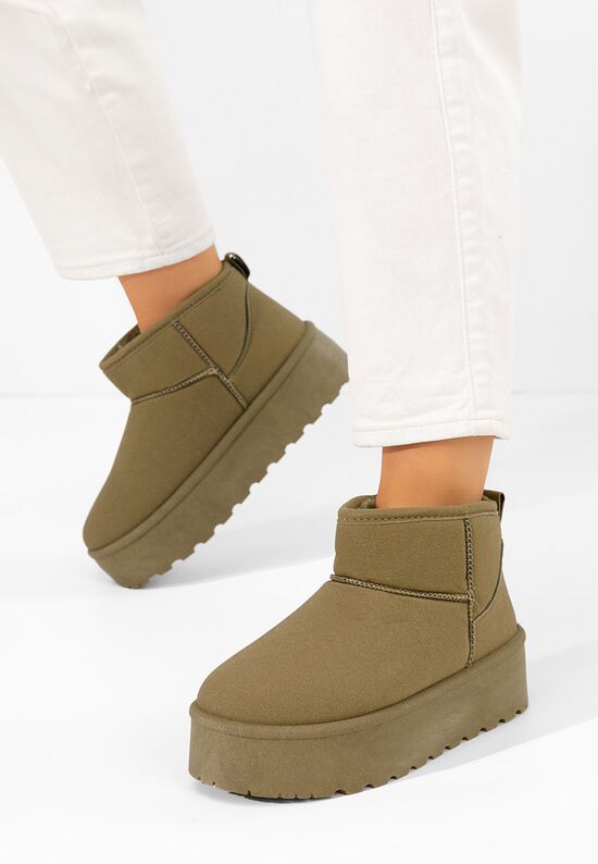 Μπότες τύπου UGG Sereena πρασινο, Μέγεθος: 41- zapatos