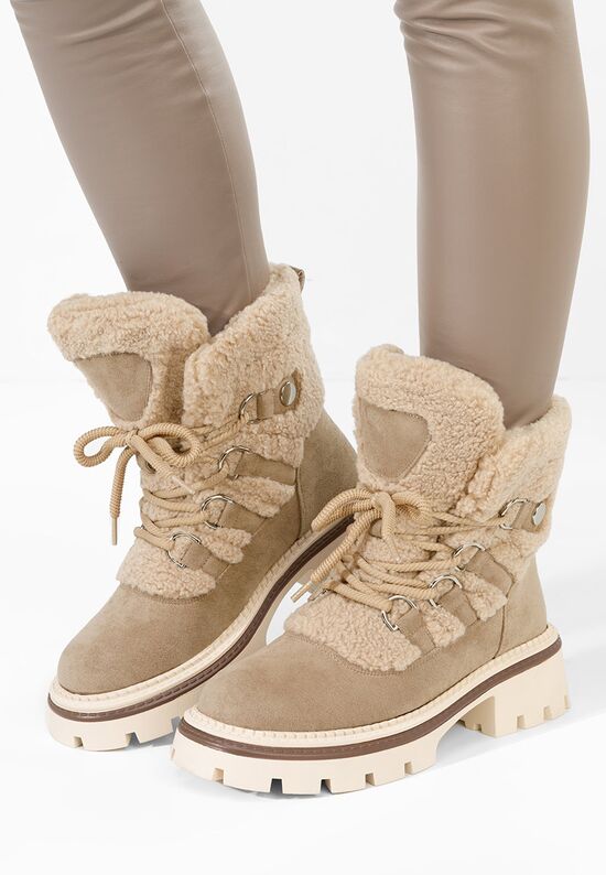 Χειμερινά Αρβυλάκια γυναικείες Kalindra χακι, Μέγεθος: 38- zapatos