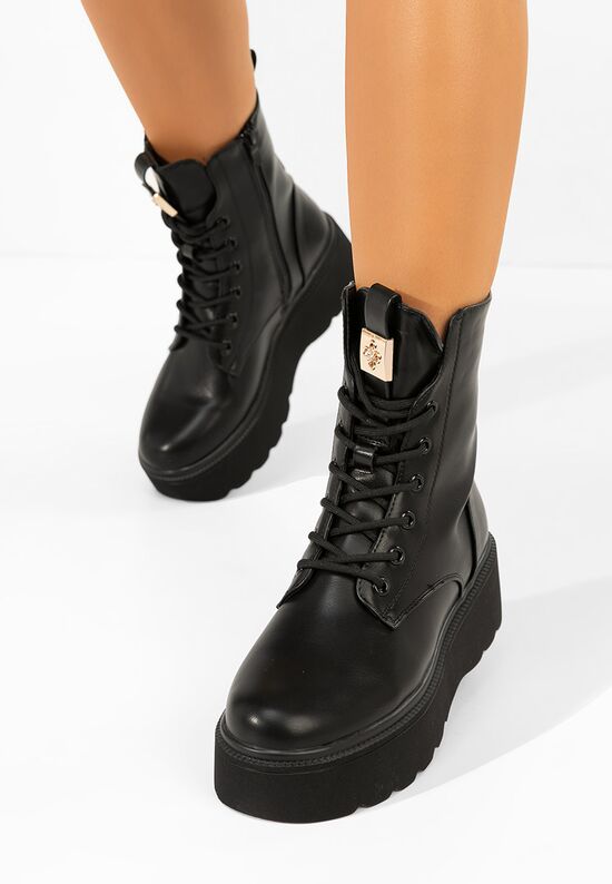 Αρβυλάκια γυναικεία Alissia μαύρα, Μέγεθος: 38- zapatos