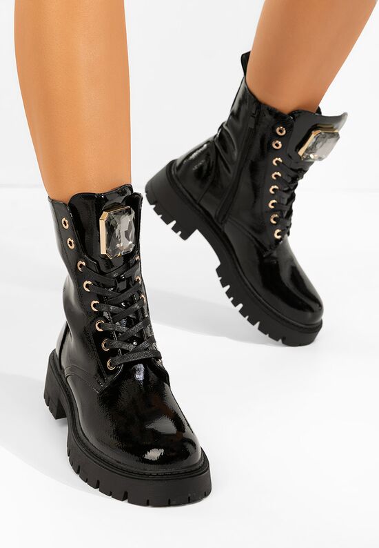 Αρβυλάκια γυναικεία Tatiania Μαύρα, Μέγεθος: 40- zapatos