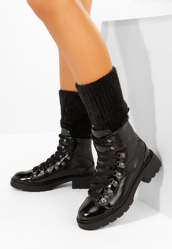 Αρβυλάκια γυναικεία Simonia μαύρα, Μέγεθος: 38- zapatos