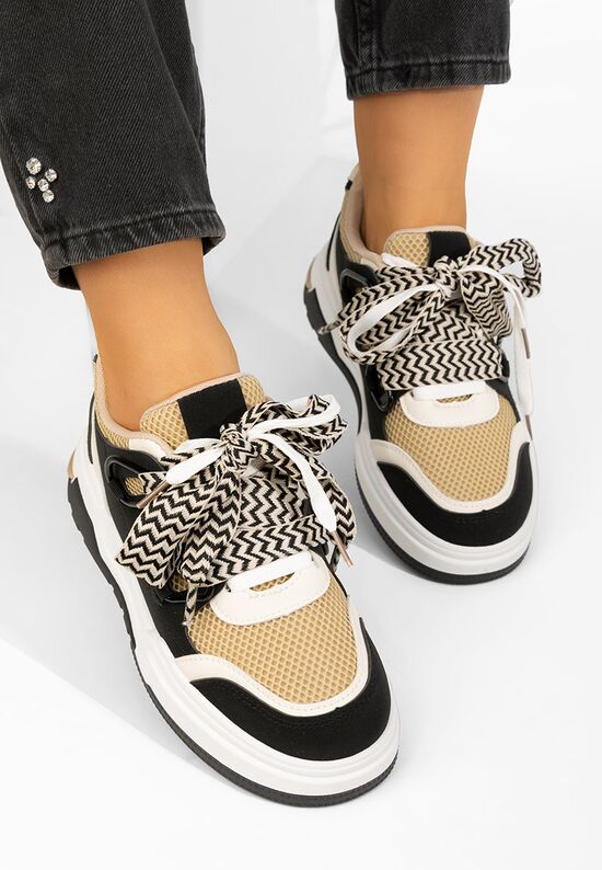Μαύρα sneakers γυναικεία Amelora, Μέγεθος: 38- zapatos