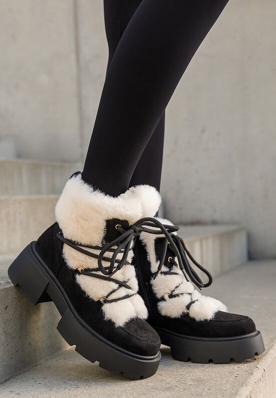 Χειμερινά Αρβυλάκια γυναικείες Aslyn Μαύρα, Μέγεθος: 37- zapatos