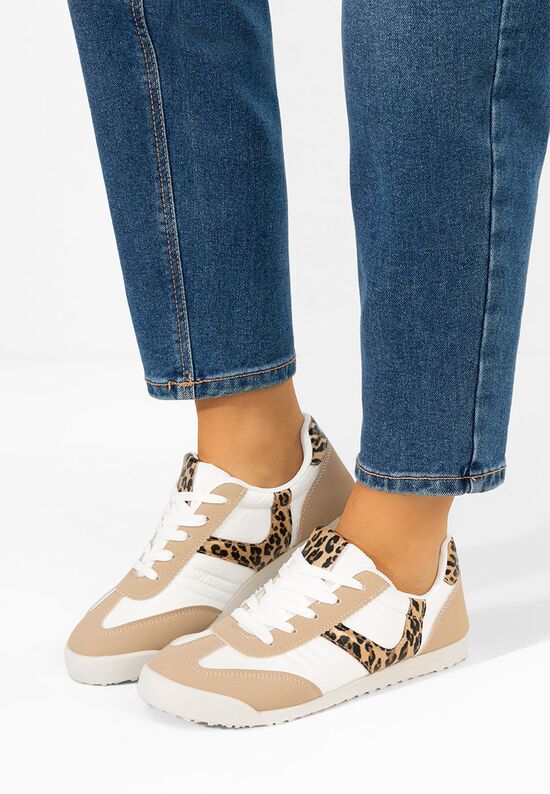 Sneakers γυναικεια Cleta χακι, Μέγεθος: 39- zapatos