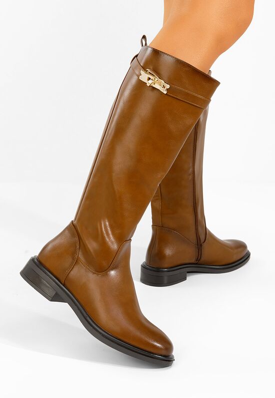 Γυναικείες Μπότες Marquerite ταμπά, Μέγεθος: 40- zapatos