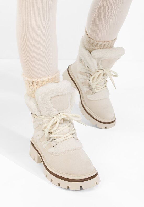 Χειμερινά Αρβυλάκια γυναικείες Kalindra μπεζ, Μέγεθος: 40- zapatos