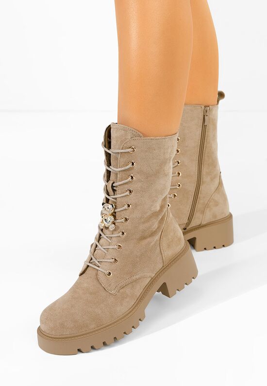 Αρβυλάκια γυναικεία Fabina V3 χακι, Μέγεθος: 39- zapatos