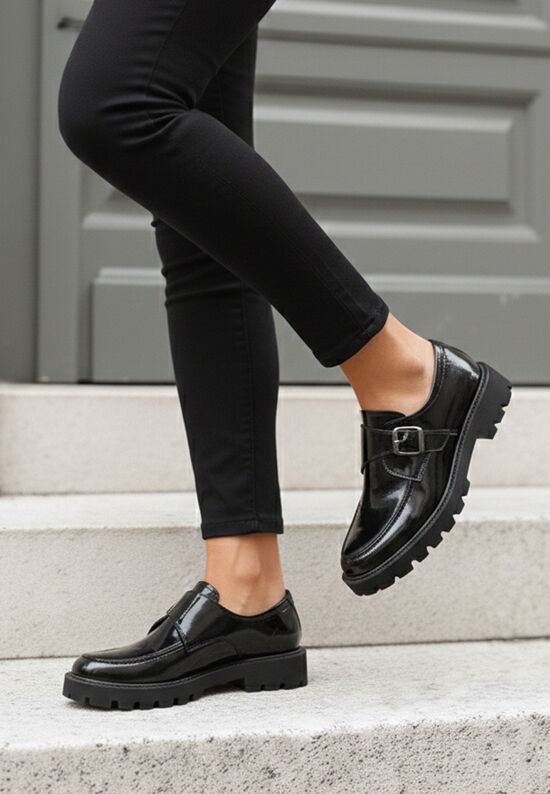 Μαύρα παπούτσια casual γυναικεία Rafila, Μέγεθος: 37- zapatos