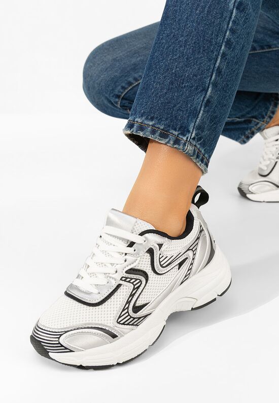 Sneakers γυναικεια Natalis V2 λευκά, Μέγεθος: 37- zapatos