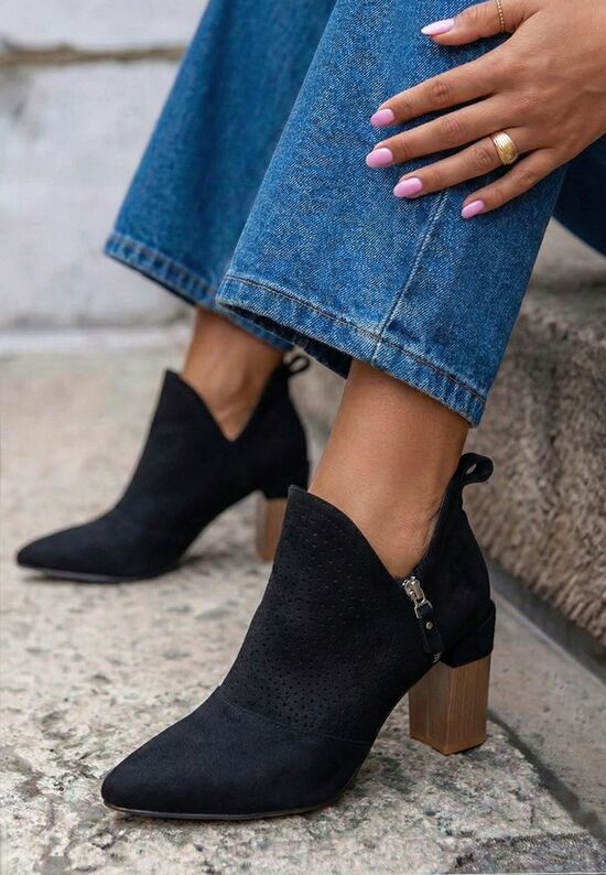 Γυναικεία Μποτίνια Lopera Μαύρα, Μέγεθος: 37- zapatos