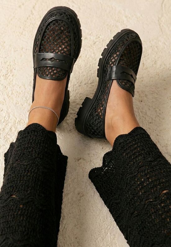 Μοκασίνια γυναικεια Maryjanne μαύρα, Μέγεθος: 37- zapatos