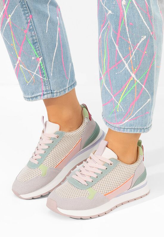 Sneakers γυναικεια Helenia πολυχρωμο, Μέγεθος: 38- zapatos