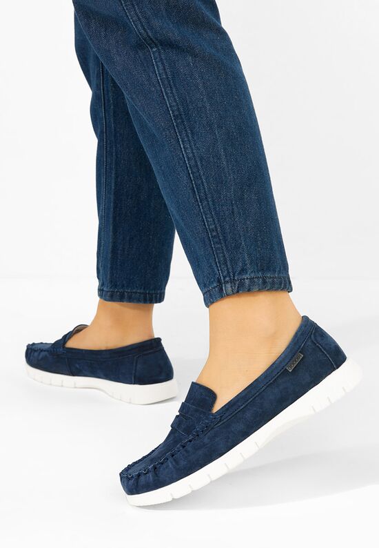 Μοκασίνια γυναικεια δερματινα Dariania Νειβι, Μέγεθος: 38- zapatos