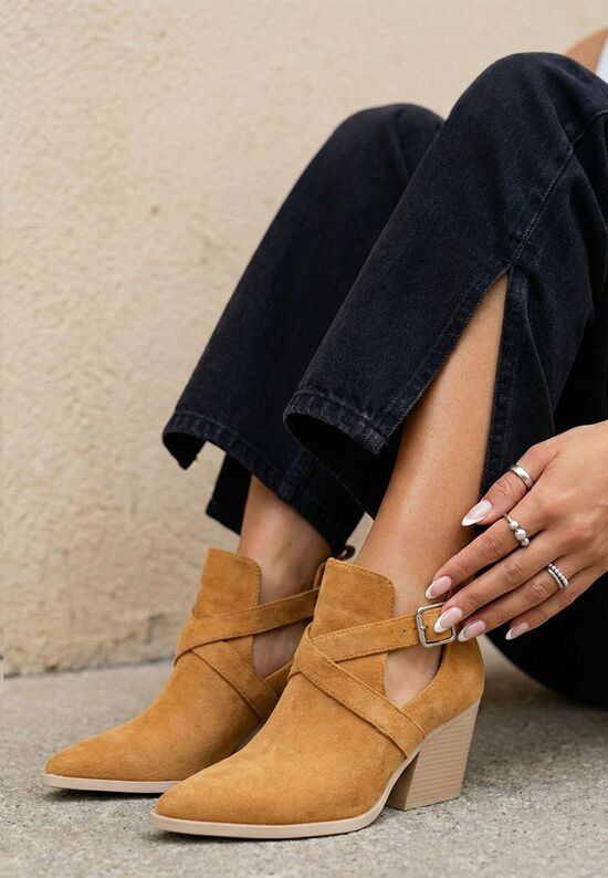 Γυναικεία Μποτίνια Rayana ταμπά, Μέγεθος: 39- zapatos