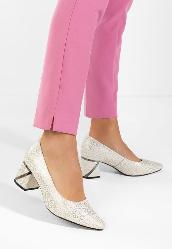 Γόβες με χοντρό τακούνι Esperanta ασιμι, Μέγεθος: 38- zapatos