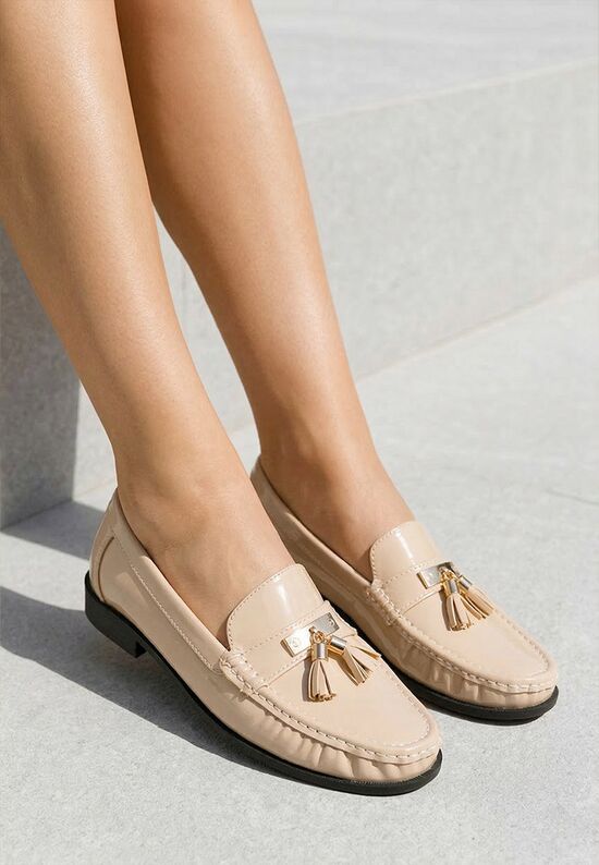 Γυναικεία λόαφερ Dallas μπεζ, Μέγεθος: 37- zapatos