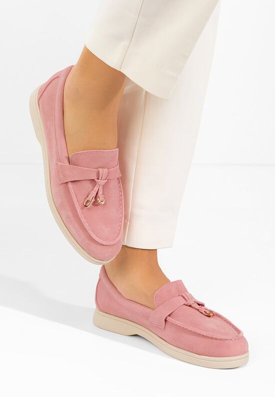 Μοκασίνια  γυναικεια Ortansa ροζ, Μέγεθος: 37- zapatos