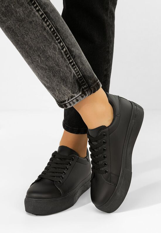 Sneakers γυναικεια Arriba V2 μαύρα, Μέγεθος: 38- zapatos