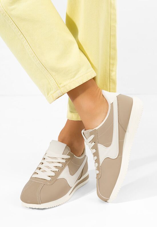 Sneakers γυναικεια Adiania χακι, Μέγεθος: 37- zapatos