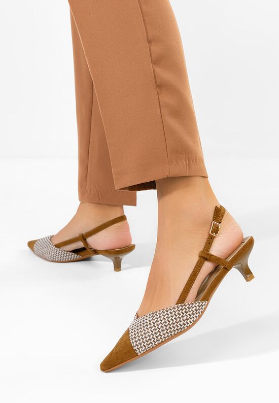 Γόβες slingback Mayuka ταμπά, Μέγεθος: 37- zapatos