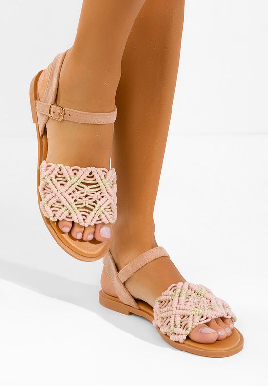 Πέδιλα χαμηλά Natamia ροζ, Μέγεθος: 40- zapatos