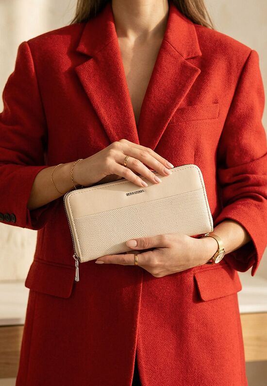 Γυναικείο πορτοφόλ Silvia Rosa 3044 μπεζ, Μέγεθος: ONE SIZE- zapatos