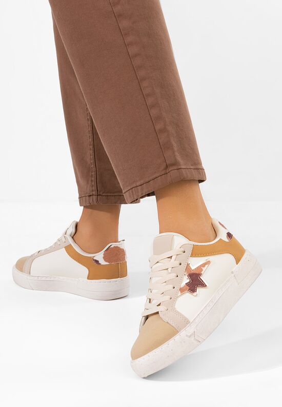 Sneakers γυναικεια Steliana χακι, Μέγεθος: 37- zapatos