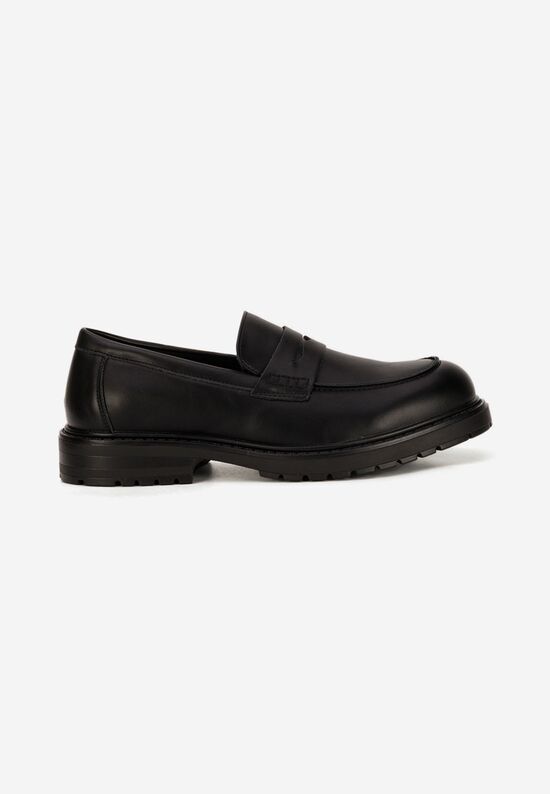 Mοκασινια ανδρικά Hadrian μαύρα, Μέγεθος: 43- zapatos