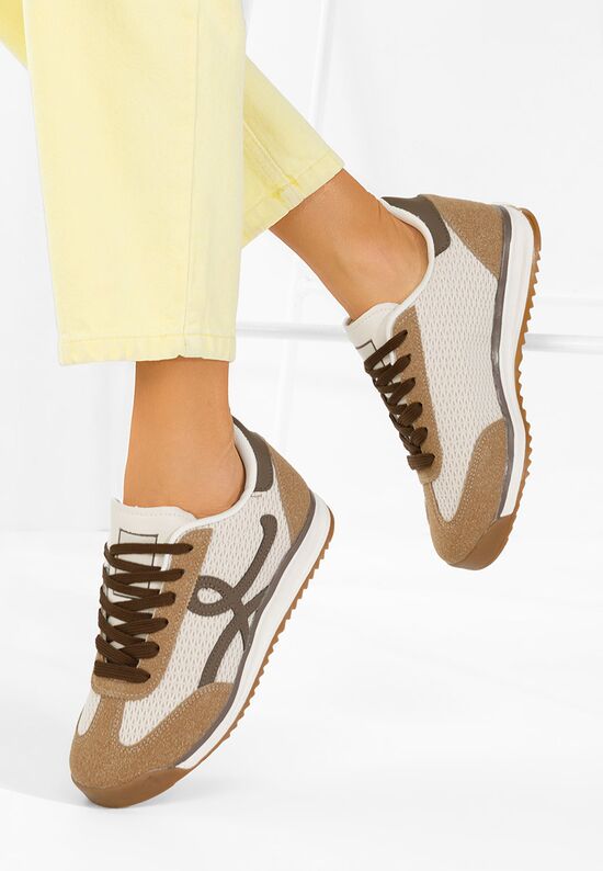 Χακί sneakers γυναικεία Ferrelia, Μέγεθος: 40- zapatos