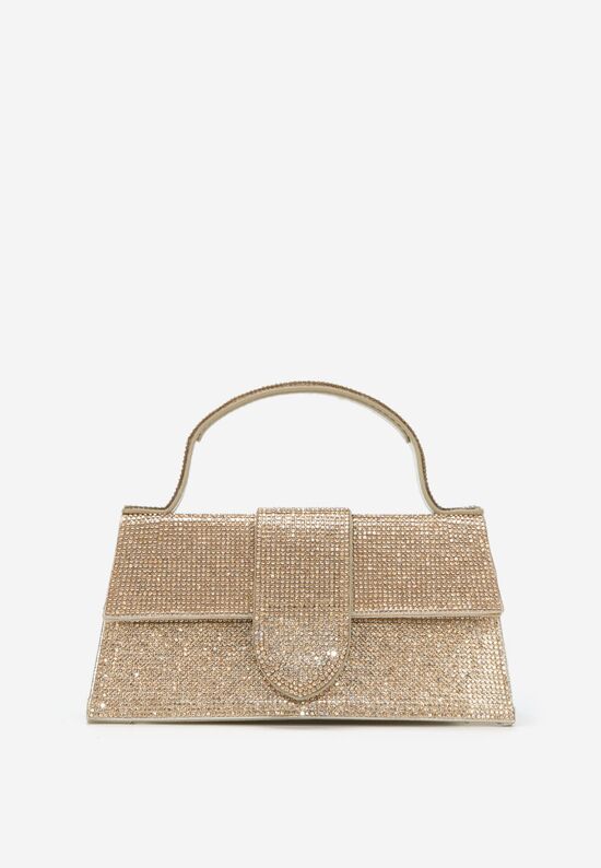 Τσάντα Χεριού Rucsanda χρυση, Μέγεθος: ONE SIZE- zapatos