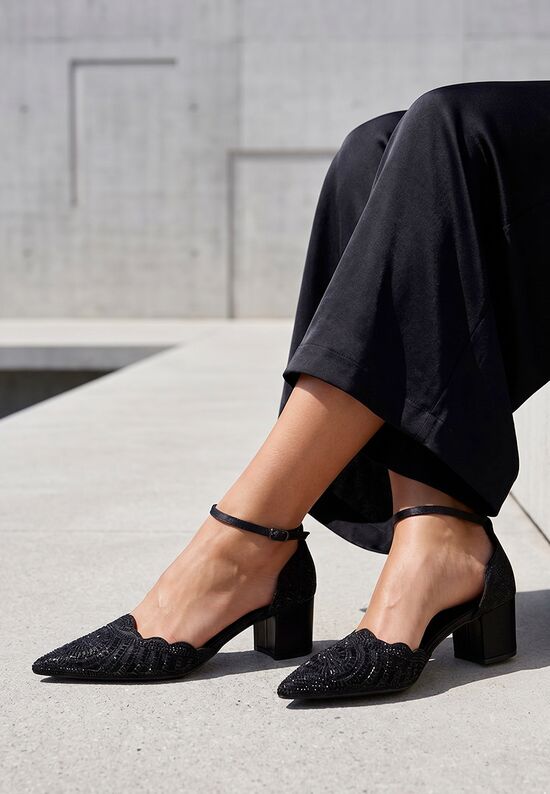 Γοβες Melizza μαύρα, Μέγεθος: 41- zapatos