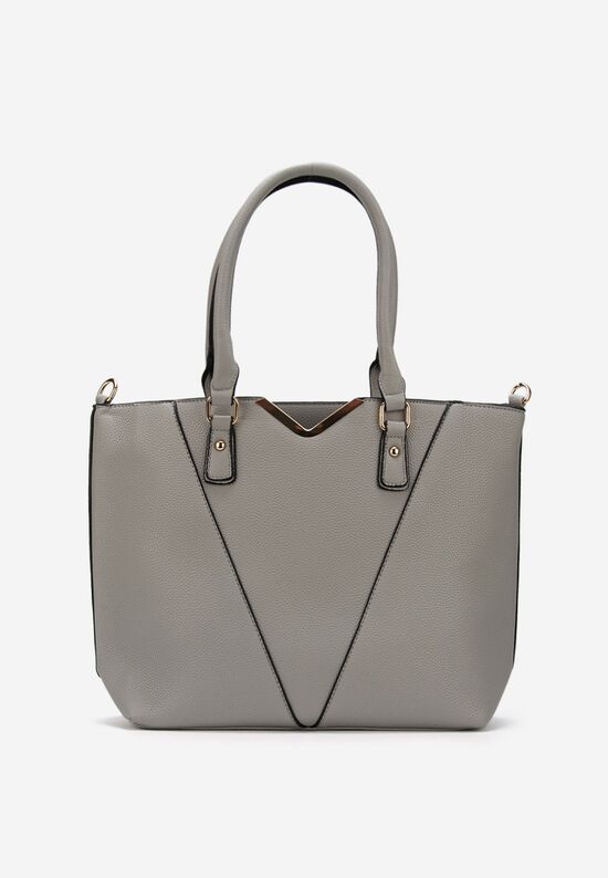 Τσάντα Χεριού Liriena γκρι, Μέγεθος: ONE SIZE- zapatos