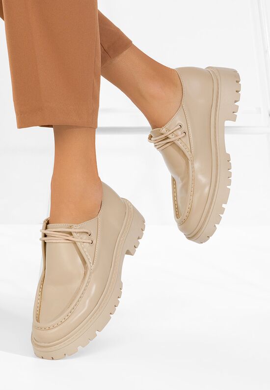 Casual παπουτσια γυναικεια Grinora μπεζ, Μέγεθος: 38- zapatos