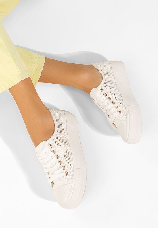 Γυναικεία sneakers Fanita λευκά, Μέγεθος: 38- zapatos