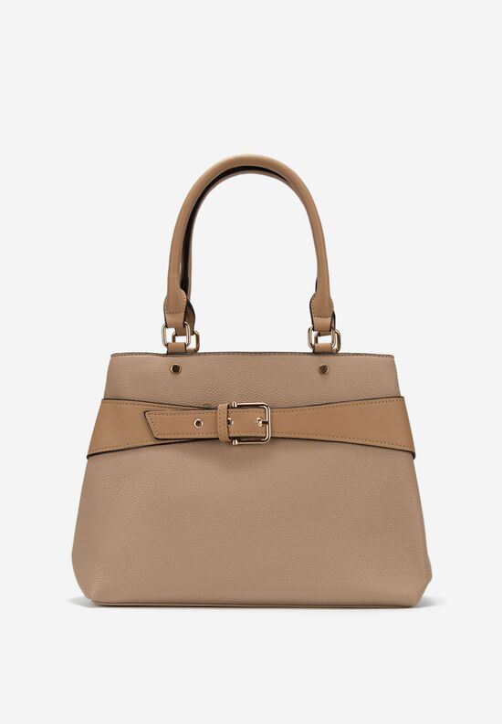 Τσάντα Χεριού Ofiliana καφε, Μέγεθος: ONE SIZE- zapatos