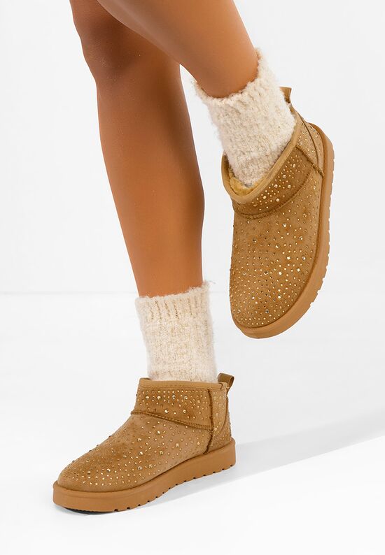 Μπότες τύπου UGG Alkia ταμπά, Μέγεθος: 39- zapatos