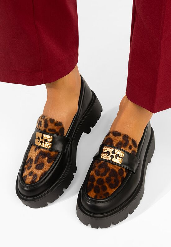 Loafers γυναικεια Kamelya μαύρα, Μέγεθος: 39- zapatos
