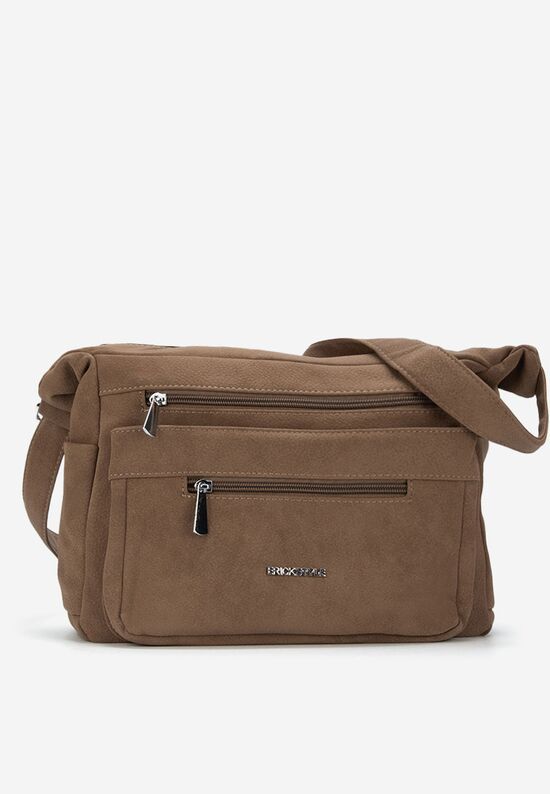 Γυναικείες τσάντες crossbody Mubleya V3 καφέ, Μέγεθος: ONE SIZE- zapatos