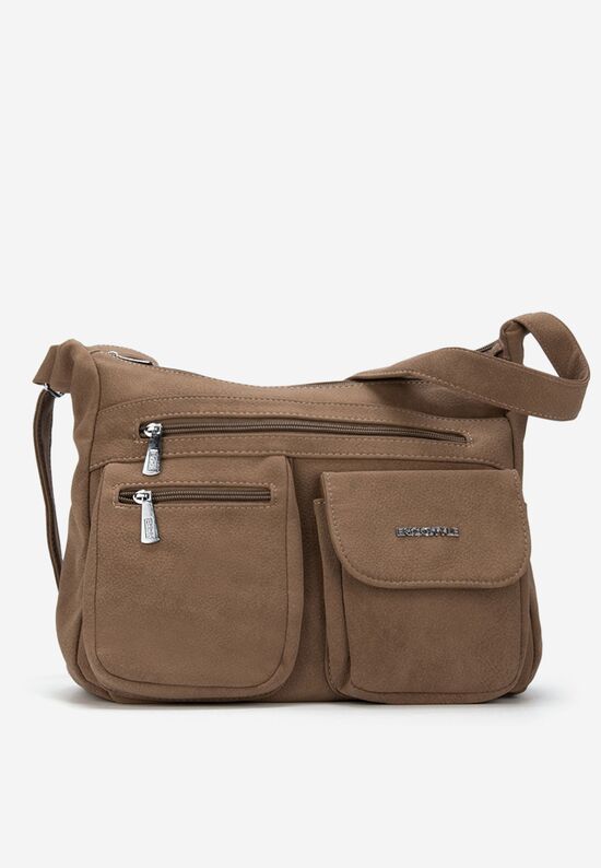 Τσάντα crossbody Rafaha V3 καφέ, Μέγεθος: ONE SIZE- zapatos